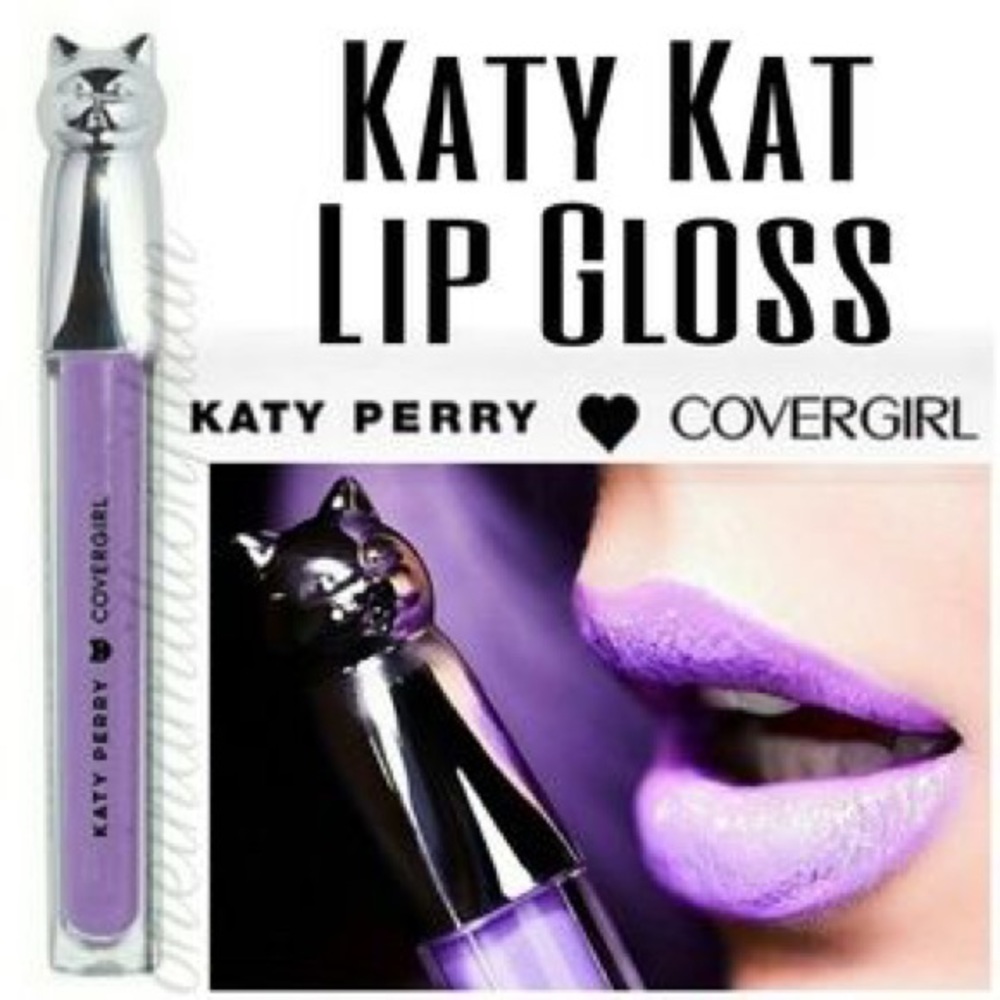 🦋4/$25 Katy Kat Katy Perry Cover Girl Lip Gloss in Candy Cat KP30